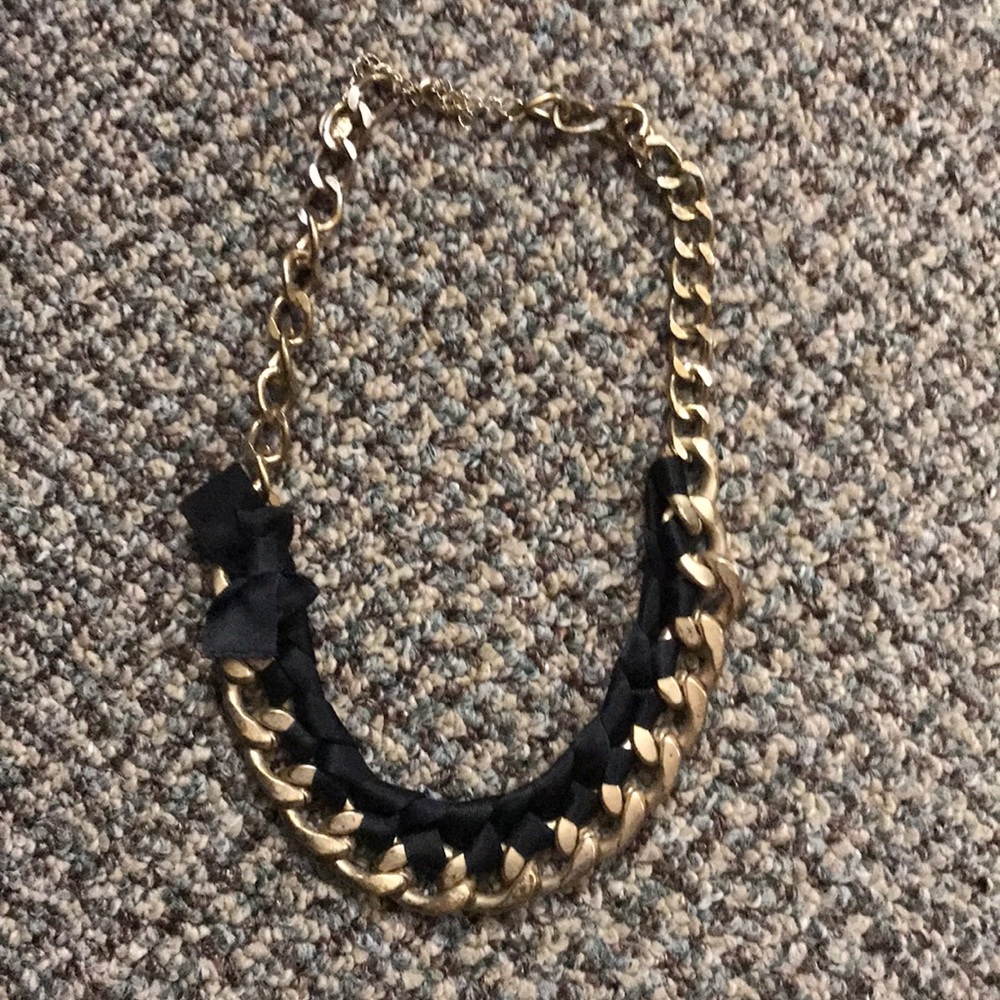 Black and Gold Necklace